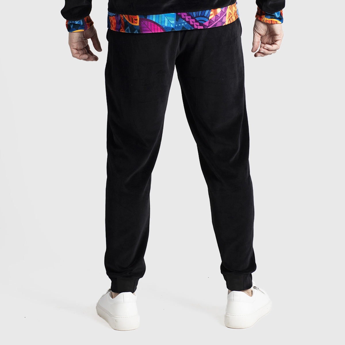 Black Pants Mens Clothing Velour Unique Outfit | by AWAKEN ART