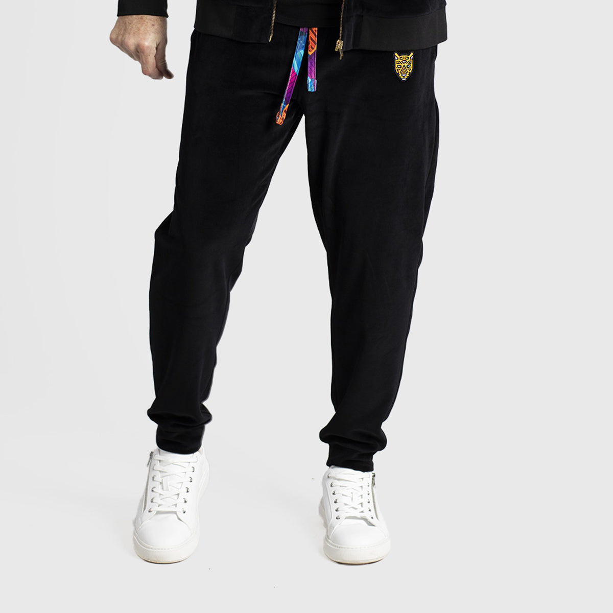 Black Pants Mens Clothing Velour Unique Outfit | by AWAKEN ART