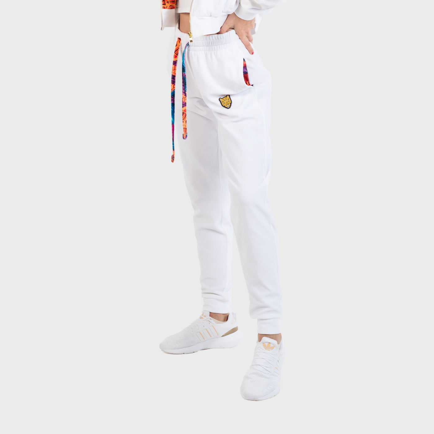 White Female Pants Artistic Womens Clothing | by AWAKEN ART