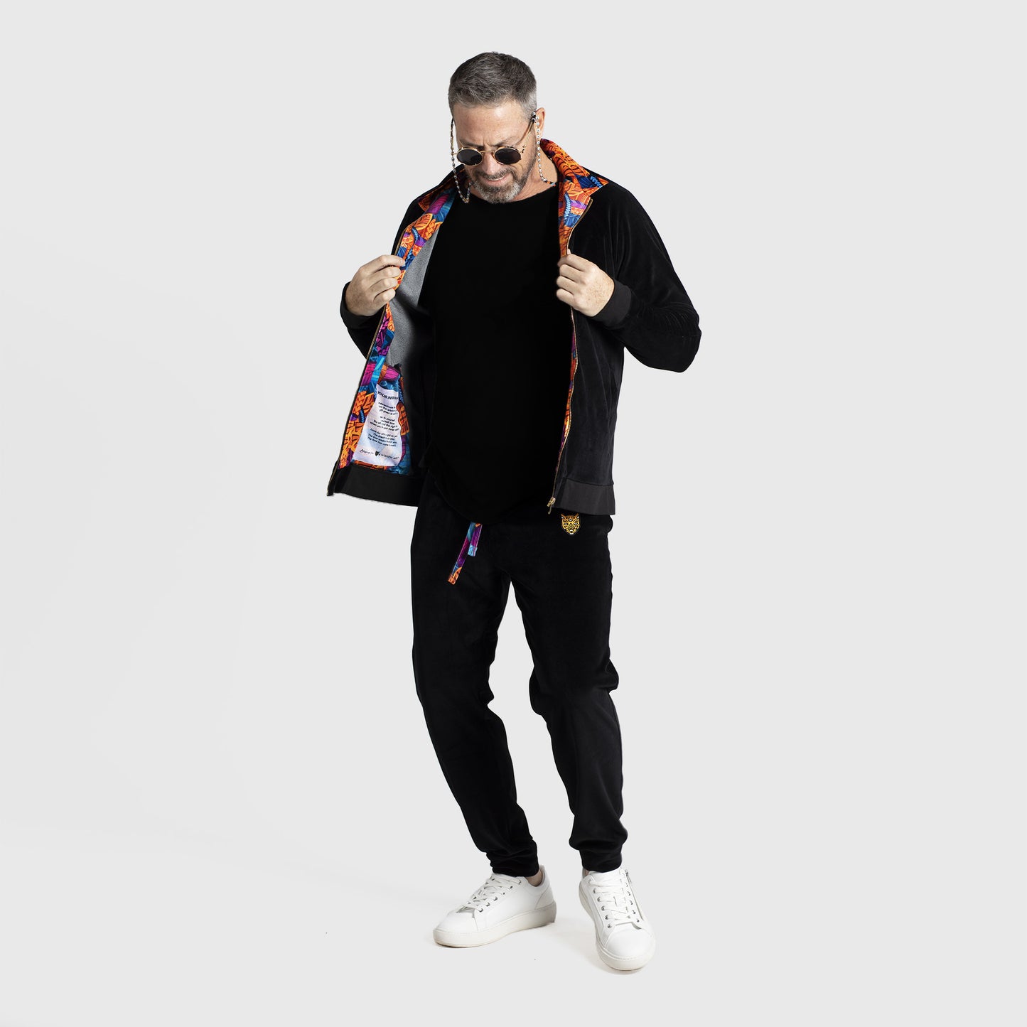 Black Pants Mens Clothing Velour Unique Outfit | by AWAKEN ART