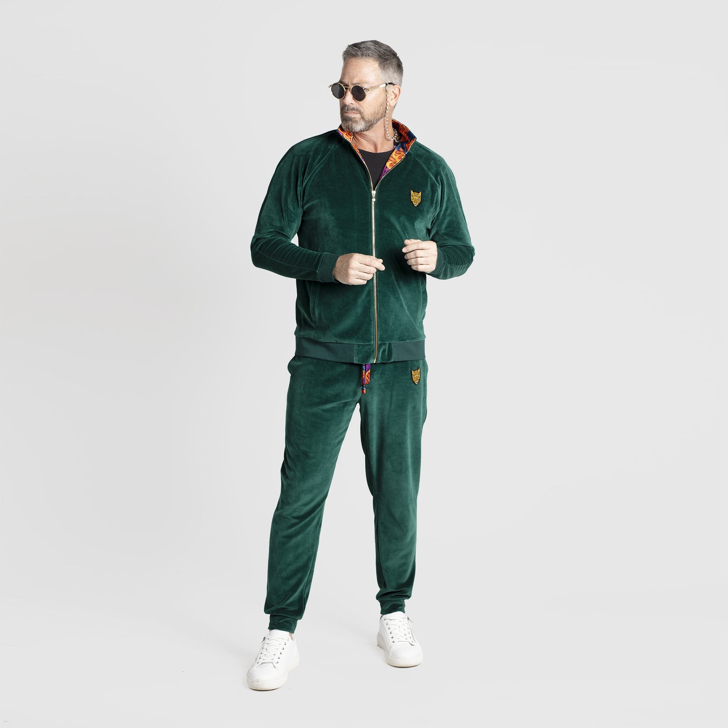 Green Pants Mens Clothing Velour Unique Outfit | by AWAKEN ART