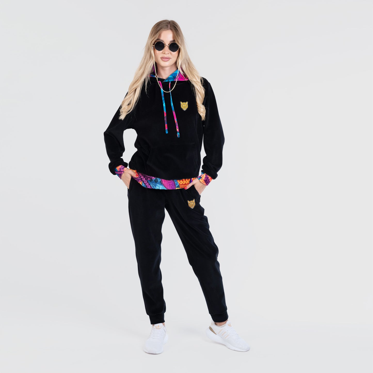 Black Velour Sets Artistic Womens Clothing | by AWAKEN ART