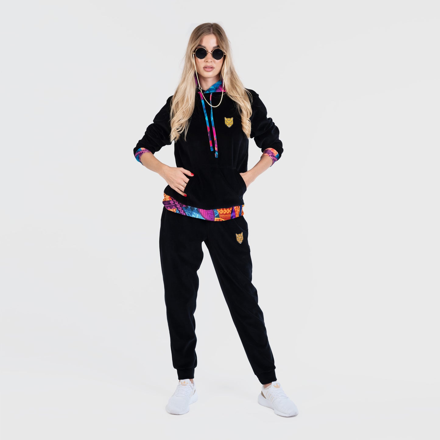 Black Velour Sets Artistic Womens Clothing | by AWAKEN ART
