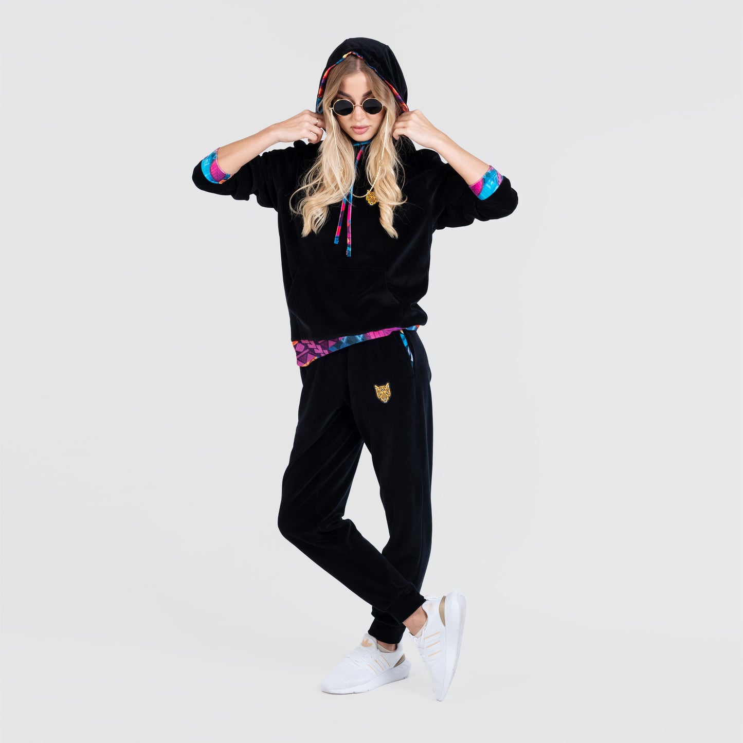 Black Velour Sets Artistic Womens Clothing | by AWAKEN ART