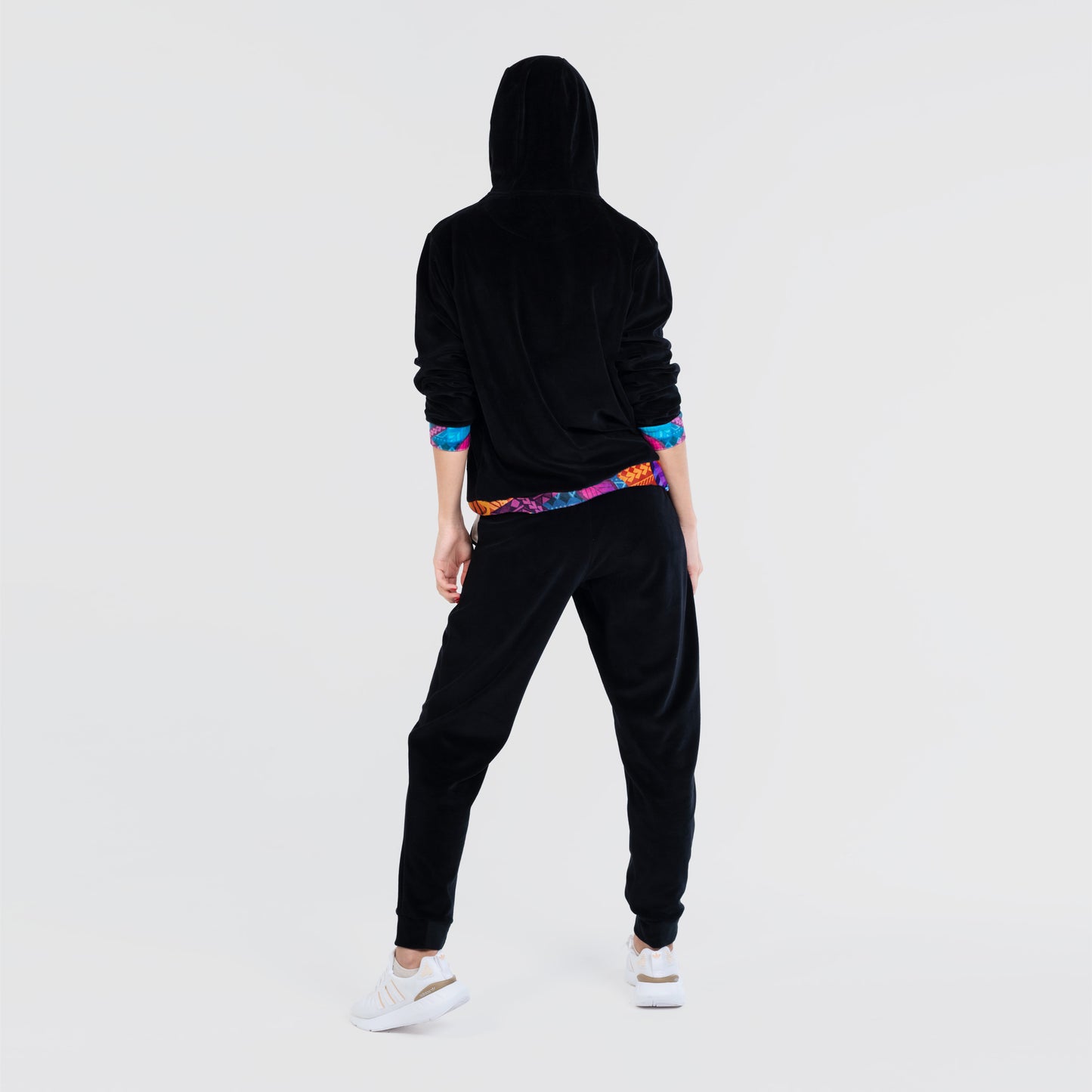 Black Velour Sets Artistic Womens Clothing | by AWAKEN ART