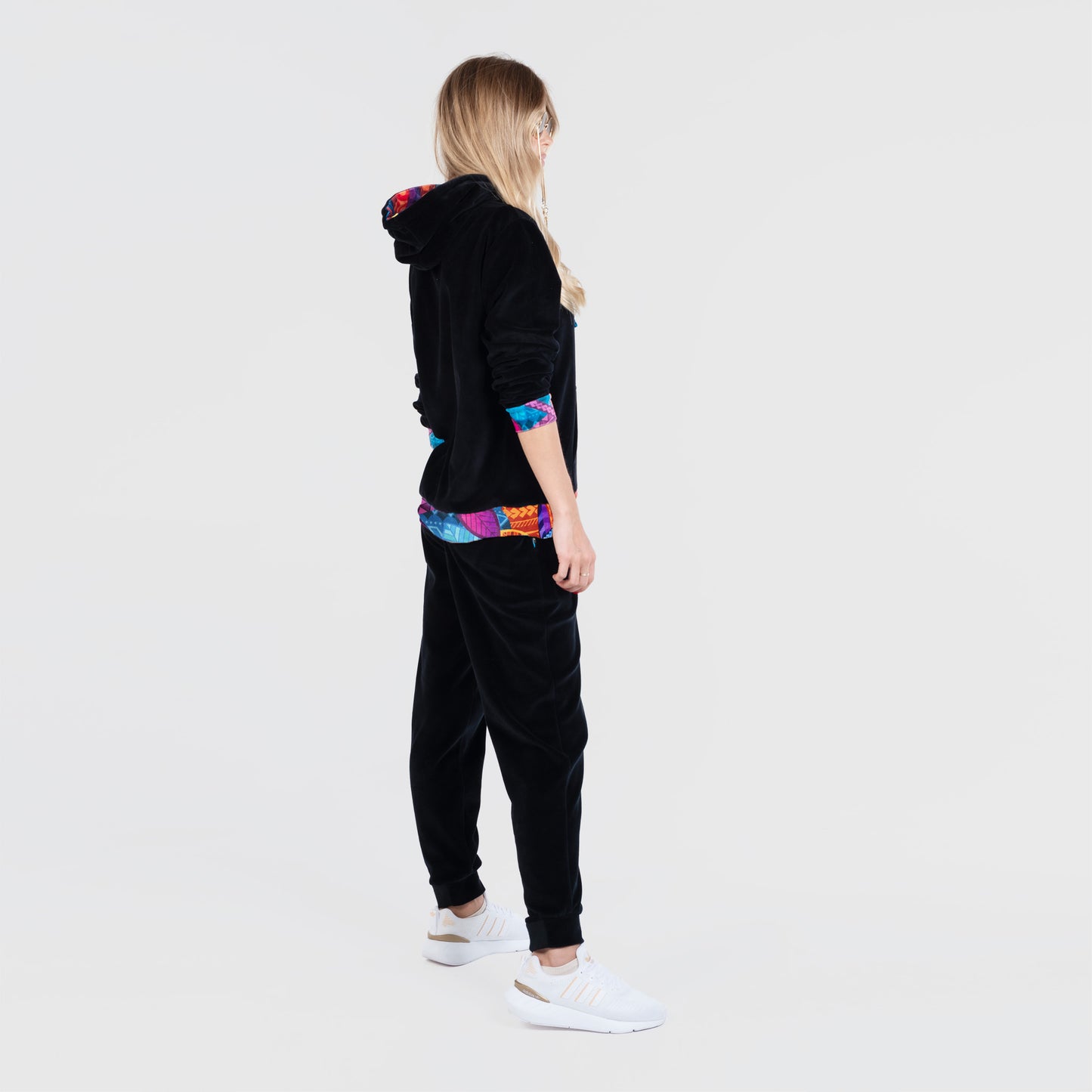 Black Velour Sets Artistic Womens Clothing | by AWAKEN ART