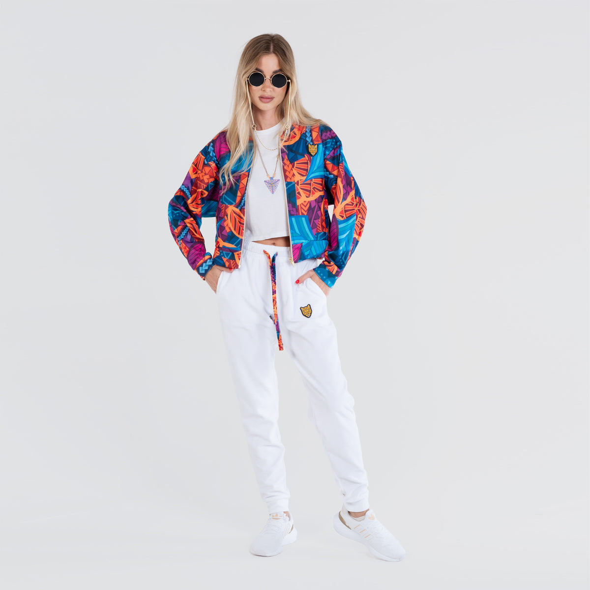 Colorful Artistic Female Velour 1 Womens Clothing | by AWAKEN ART