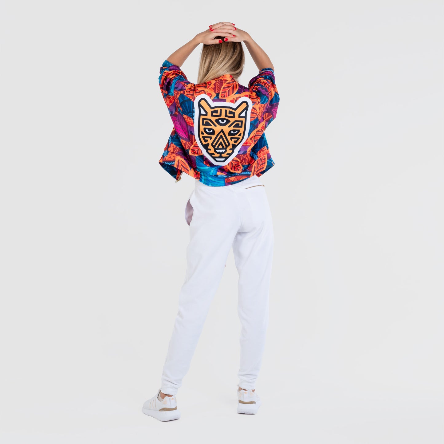Colorful Artistic Female Velour 1 Womens Clothing | by AWAKEN ART