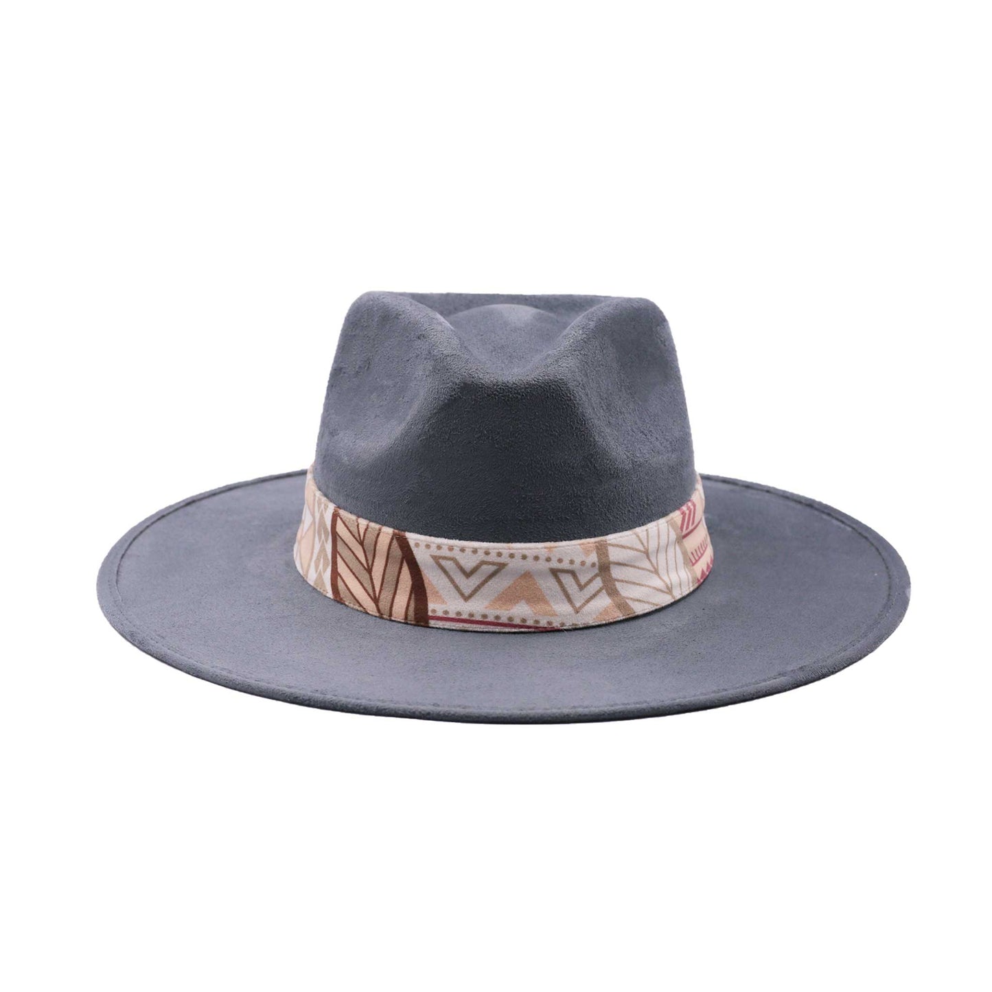 Unique Bands Feather Grey Amazing Design Hats