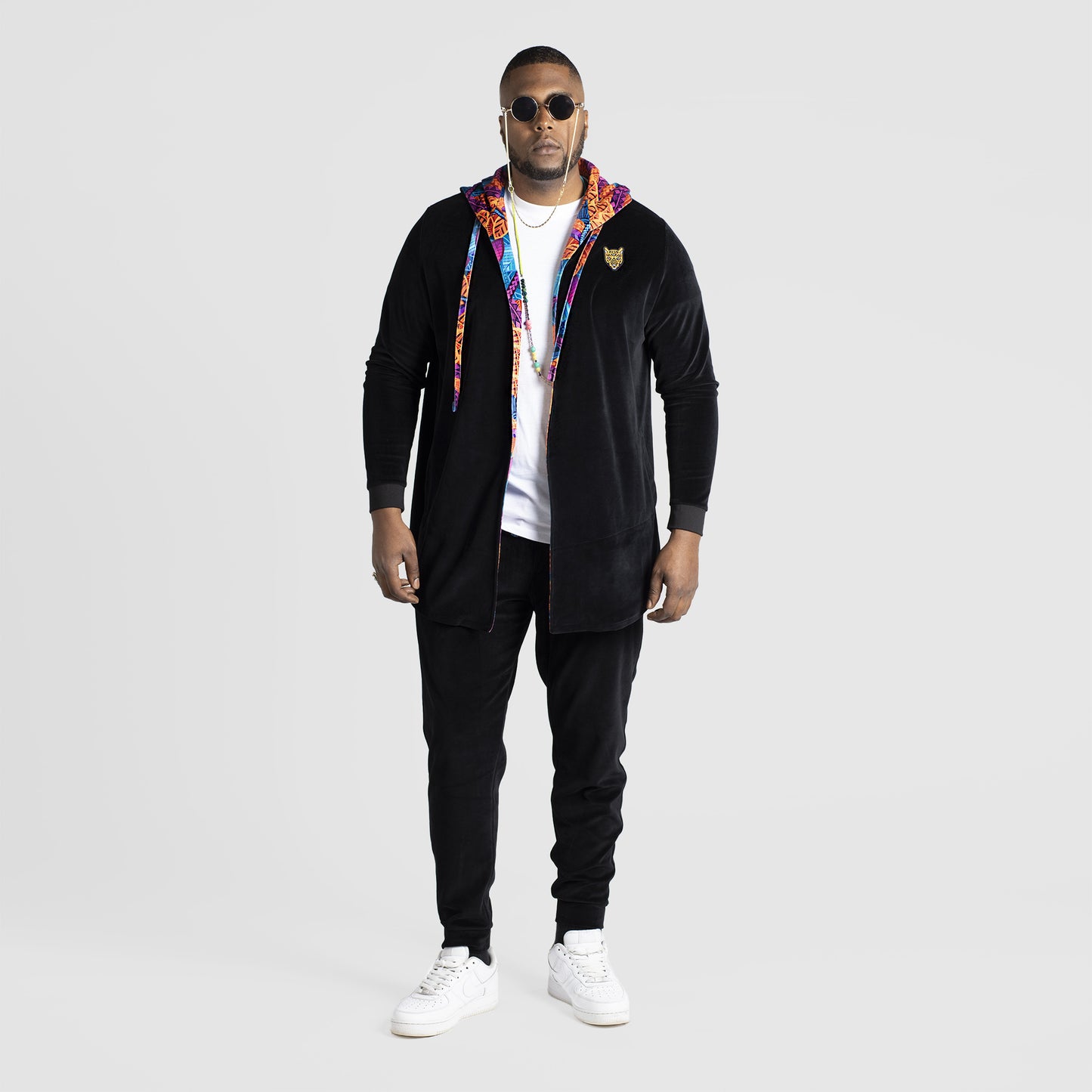 Mens Cardigan Black Stylish Outfit Unique Quality Design | by AWAKEN ART