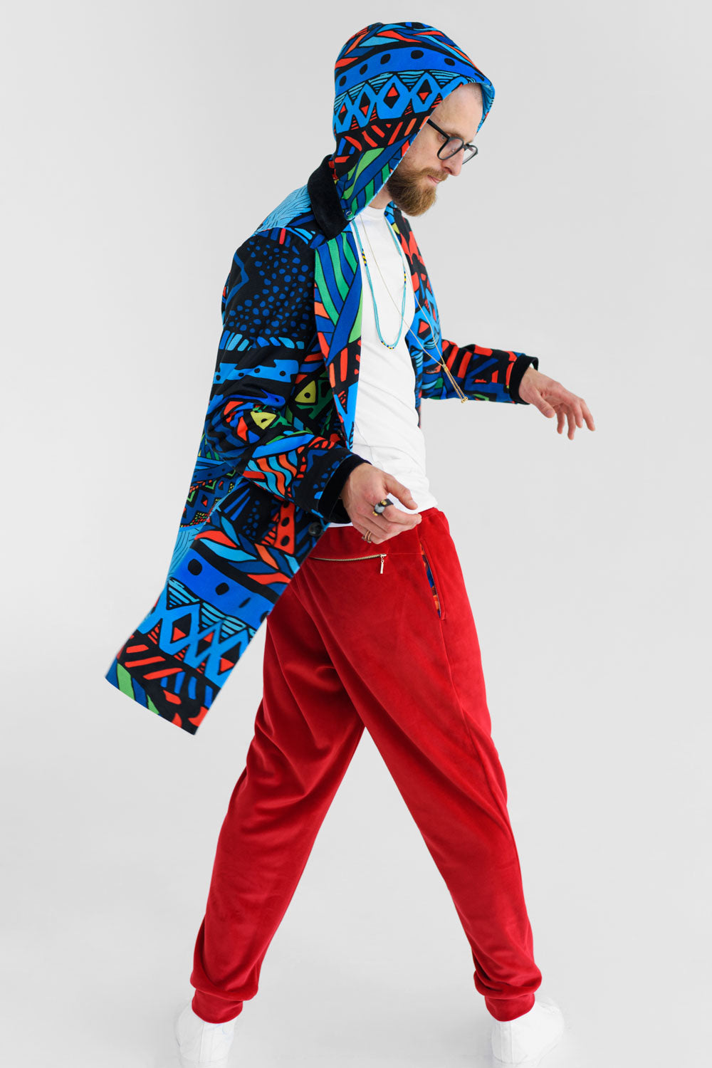 Unique Design High Quality Colorful Coat Panther Design Limited Edition | by AWAKEN ART
