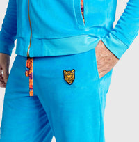 Light Blue Pants Mens Clothing Velour Unique Outfit | by AWAKEN ART