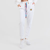 White Female Pants Artistic Womens Clothing | by AWAKEN ART