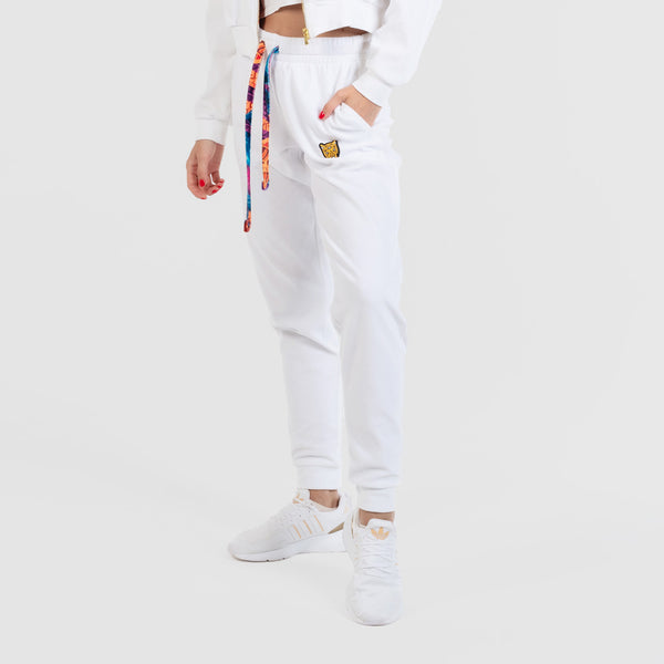 White Female Pants Artistic Womens Clothing | by AWAKEN ART