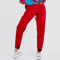 Colorful Artistic Female Velour Pants Womens Clothing | by AWAKEN ART