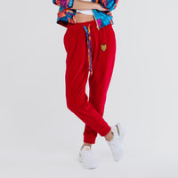 Colorful Artistic Female Velour Pants Womens Clothing | by AWAKEN ART