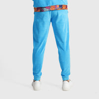 Light Blue Pants Mens Clothing Velour Unique Outfit | by AWAKEN ART