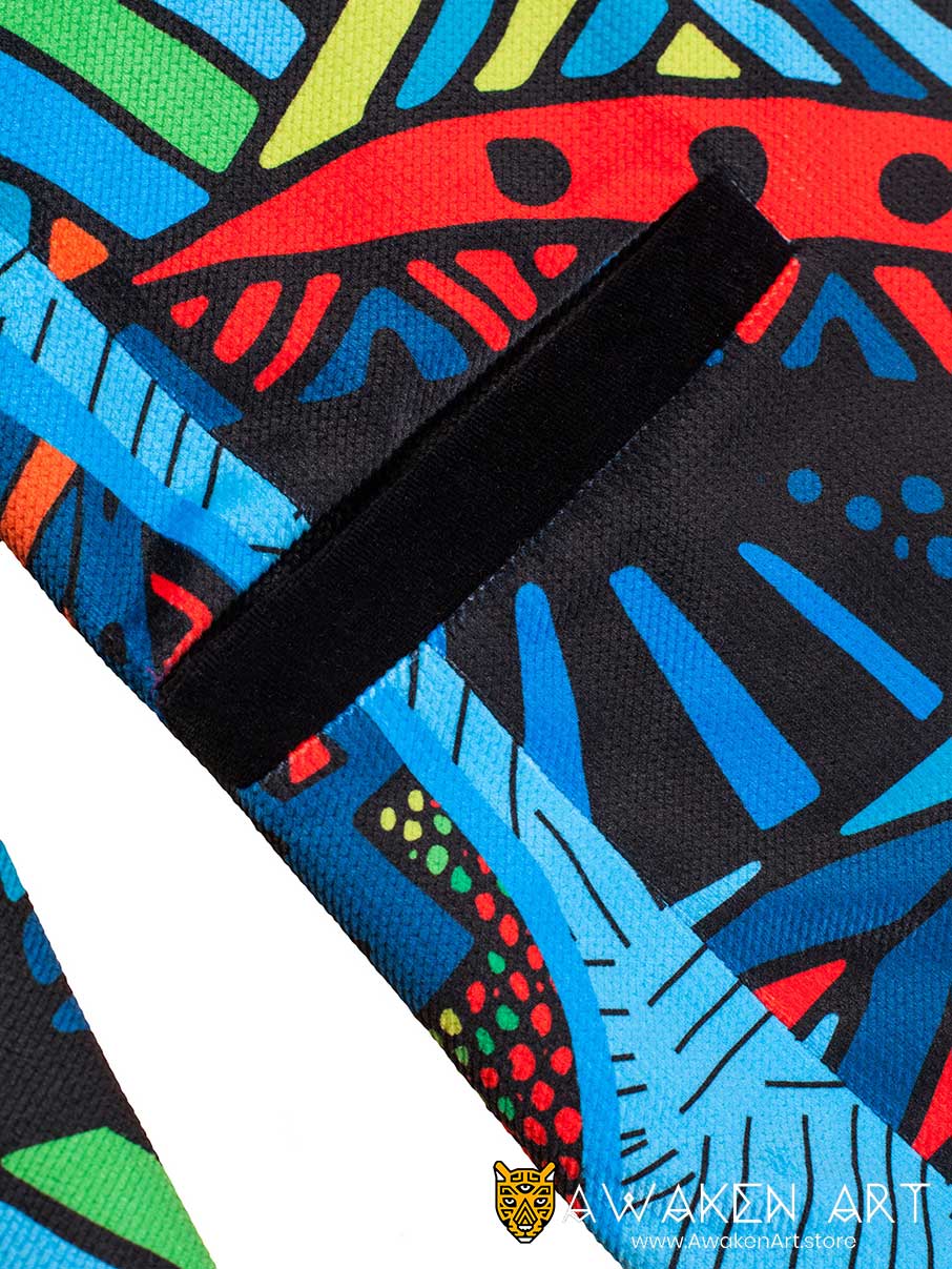 Unique Design High Quality Colorful Coat Panther Design Limited Edition | by AWAKEN ART