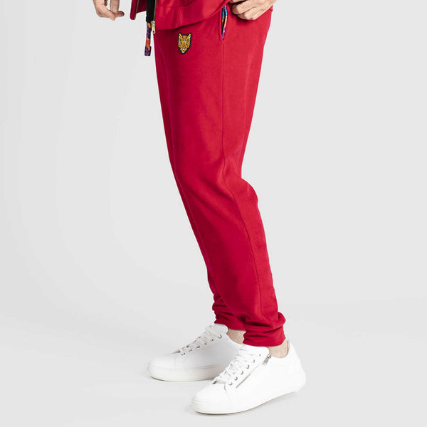 Red Velour Pants High Quality Mens Clothing Stylish Design | by AWAKEN ART