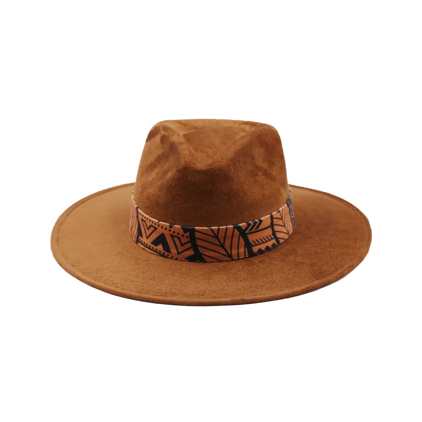 High Quality Unique Brown Awaken Art Fedora Hats
