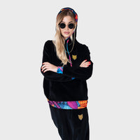 Black Velour Sets Artistic Womens Clothing | by AWAKEN ART
