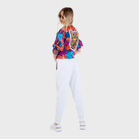 Colorful Artistic Female Velour 1 Womens Clothing | by AWAKEN ART