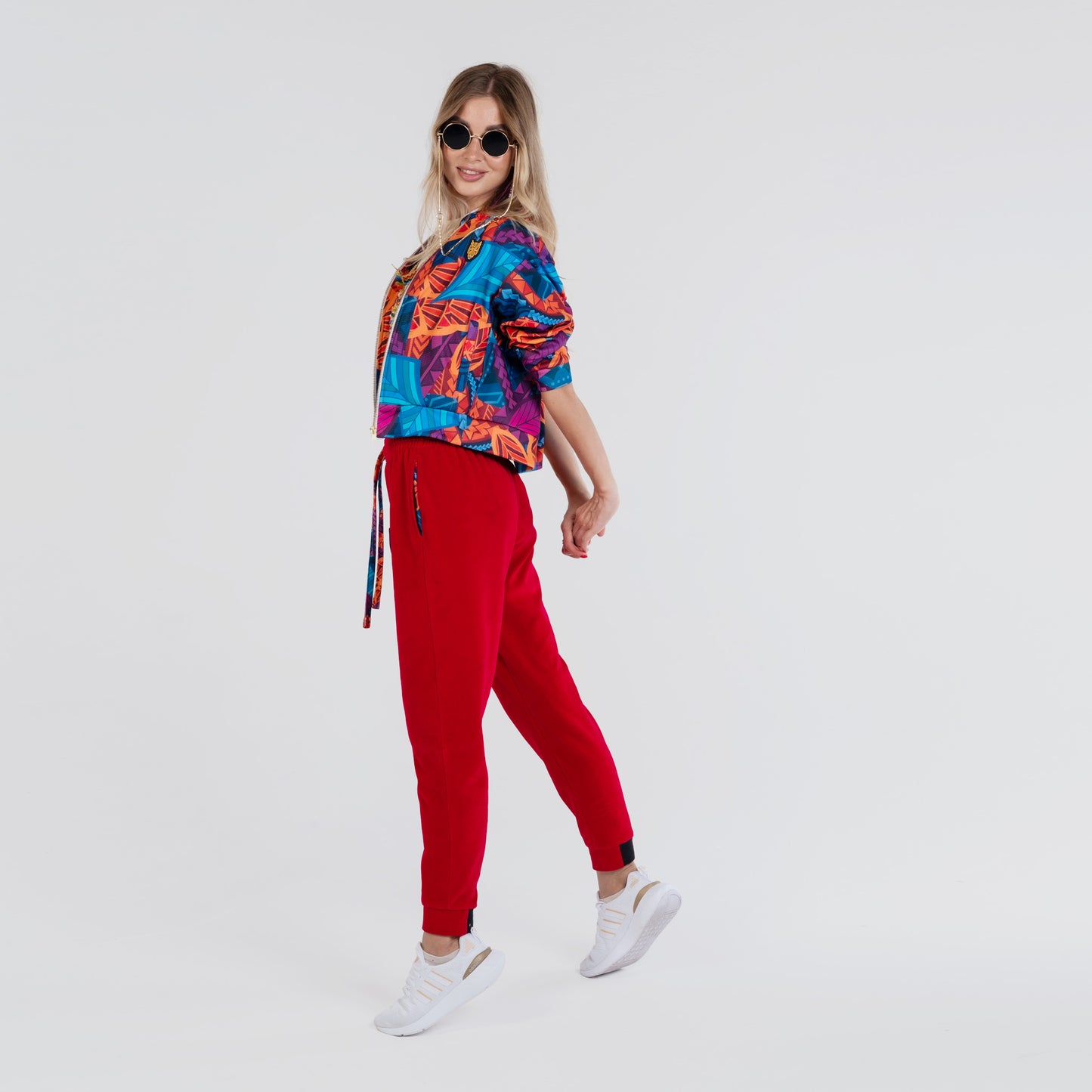 Artistic Female Colorful Velour Style 2 Womens Clothing | by AWAKEN ART