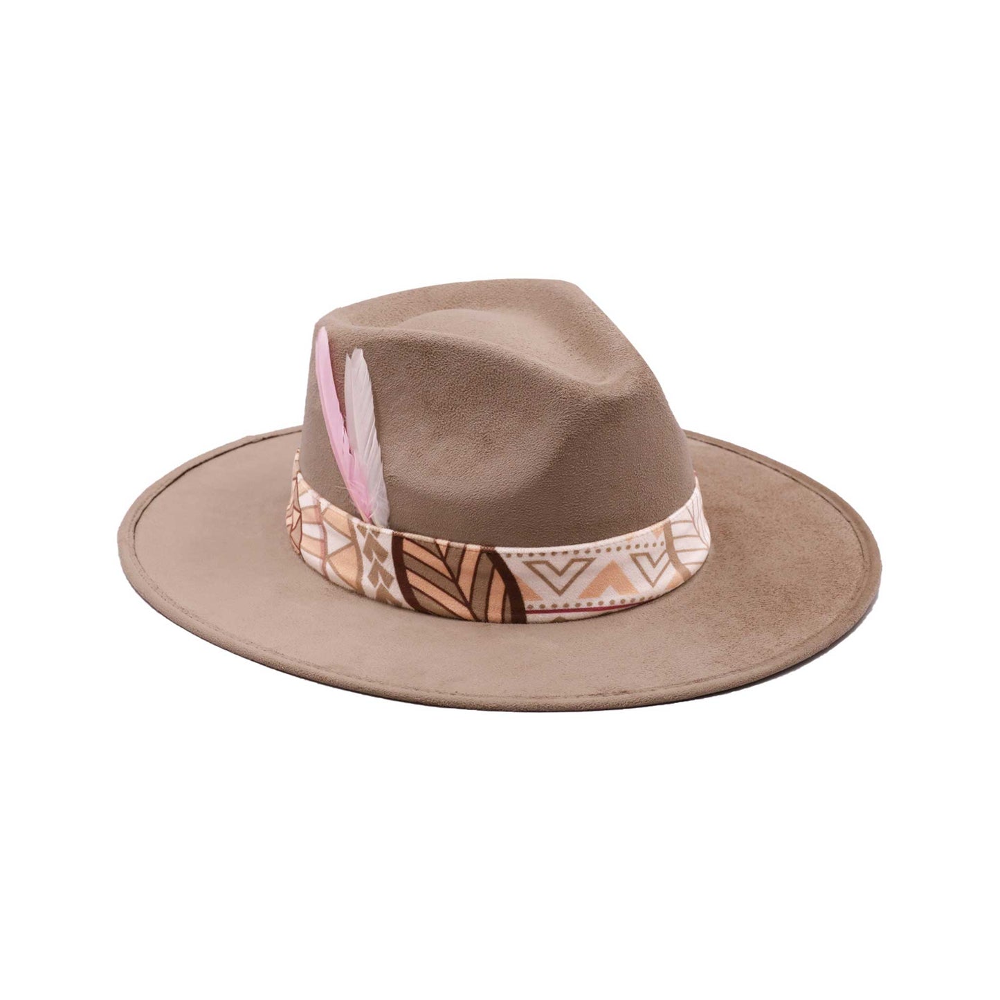 Light Brown Fedora Awaken Art Hats