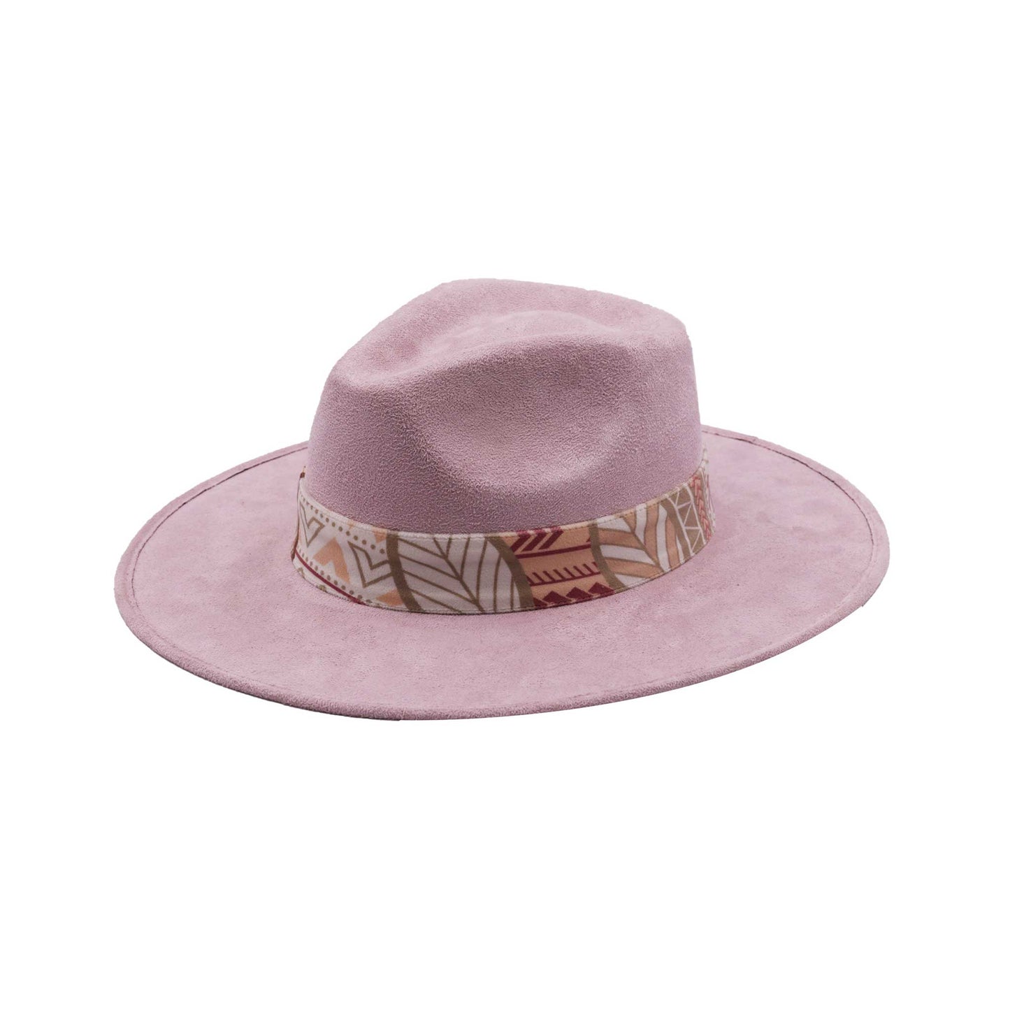 Fedora Hats Unique Stylish Light Pink Design