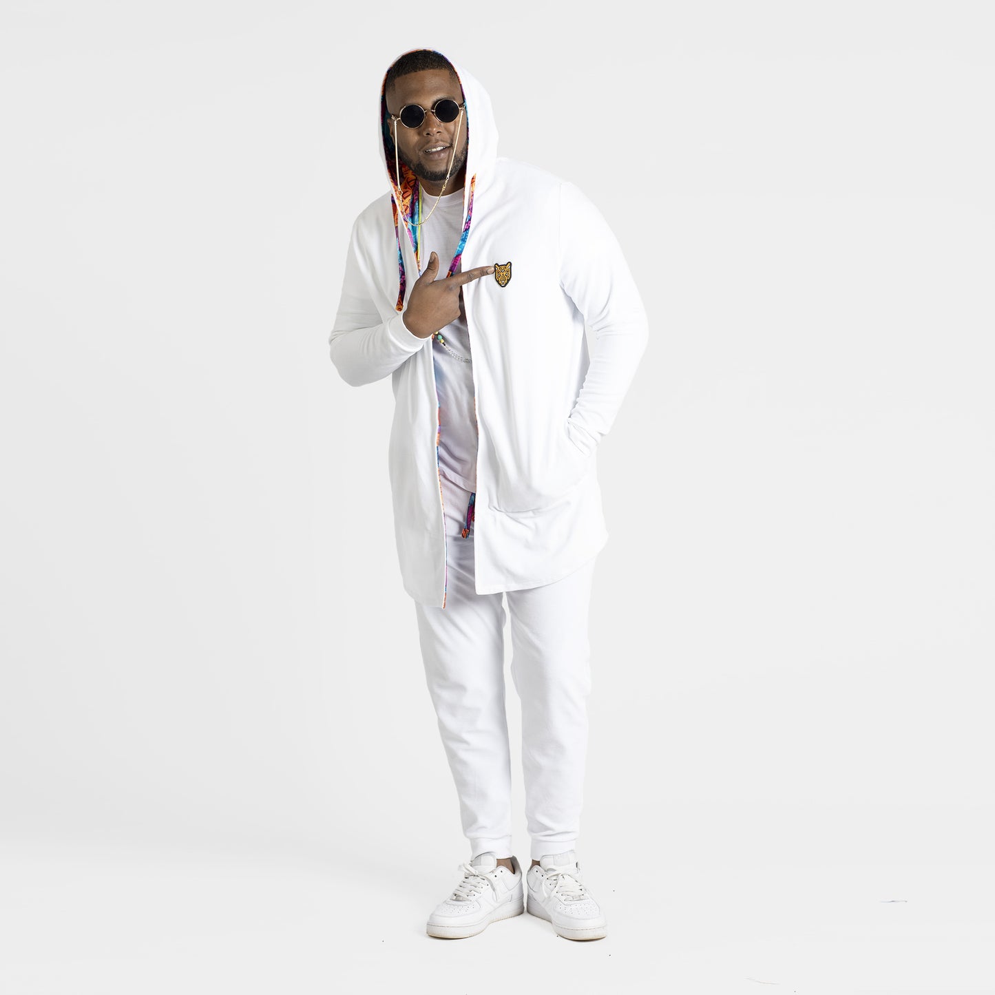 High Quality Awaken Art Design Velour Cardigan Men | by AWAKEN ART