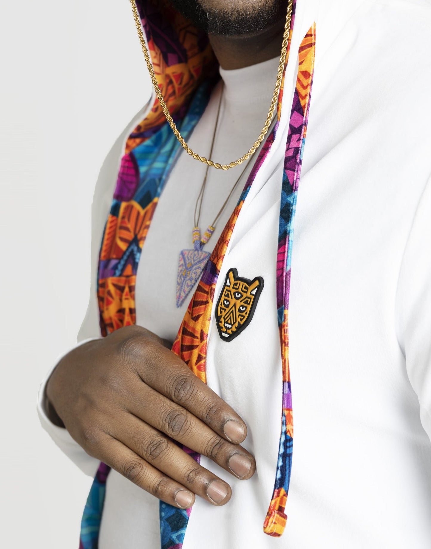 High Quality Awaken Art Design Velour Cardigan Men | by AWAKEN ART