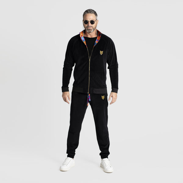 Black Velour - Collar Set: Redefining  Elegance & Comfort