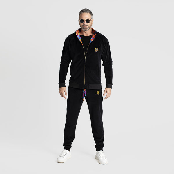 Black Velour Sets Mens Clothing High Quality Unique Design | by AWAKEN ART