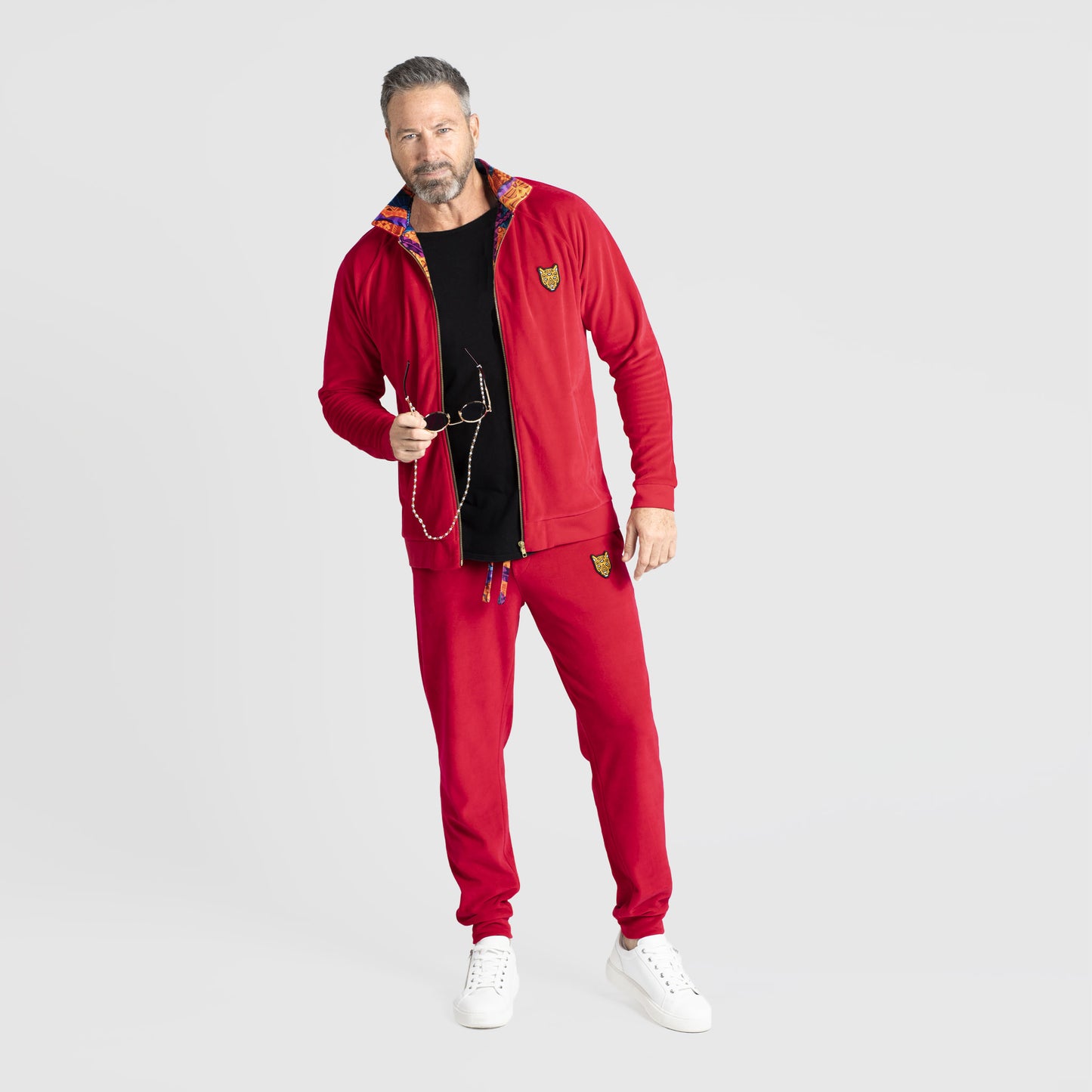 Velour Sets Red Unique Style High Quality Mens Clothing | by AWAKEN ART