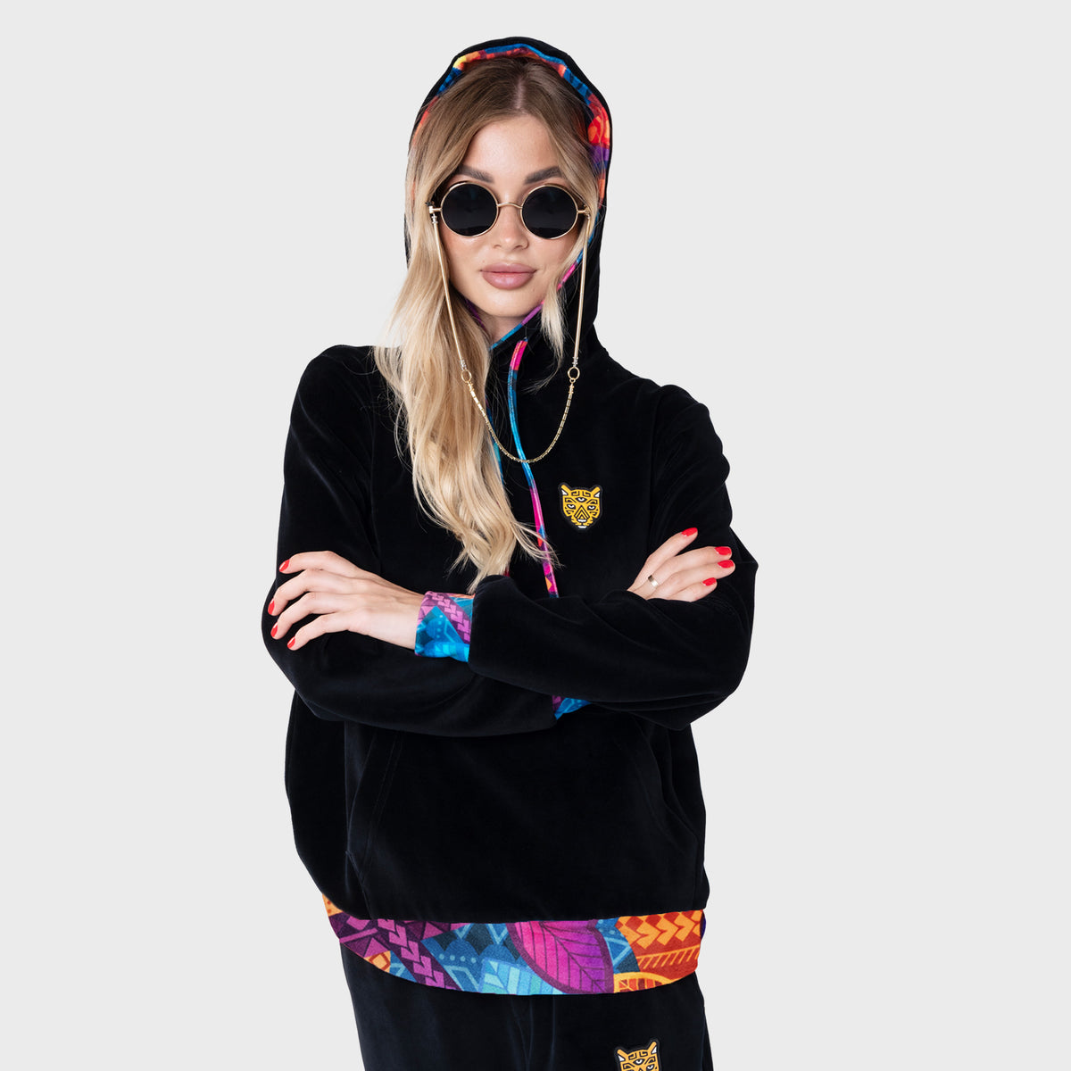 Black Velour Sets Artistic Womens Clothing | by AWAKEN ART