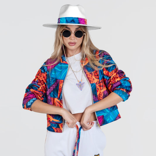 Colorful Artistic Female Velour 1 Womens Clothing | by AWAKEN ART
