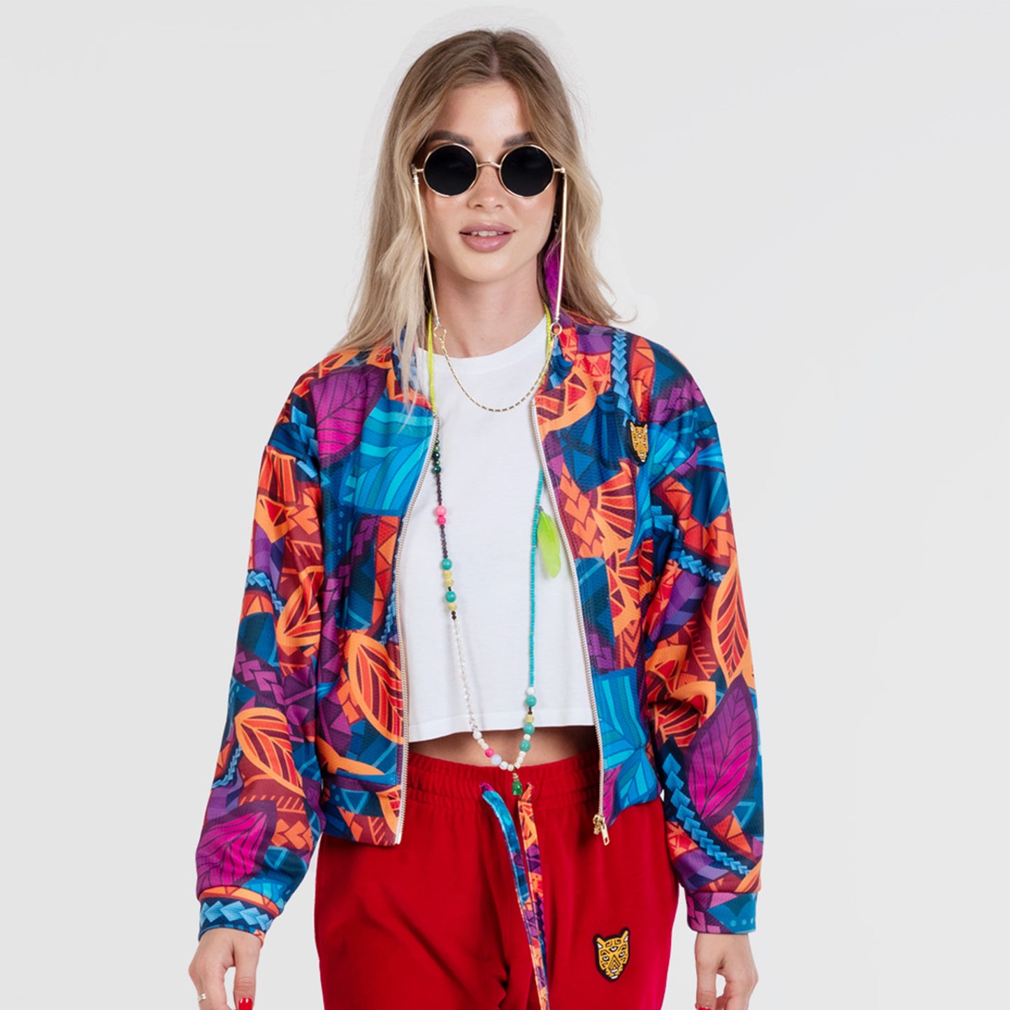 Artistic Female Colorful Velour Style 2 Womens Clothing | by AWAKEN ART