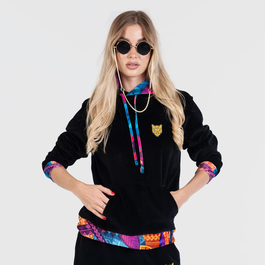 Black Velour Sets Artistic Womens Clothing | by AWAKEN ART