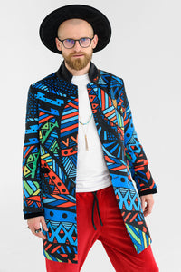 Unique Design High Quality Colorful Coat Panther Design Limited Edition | by AWAKEN ART
