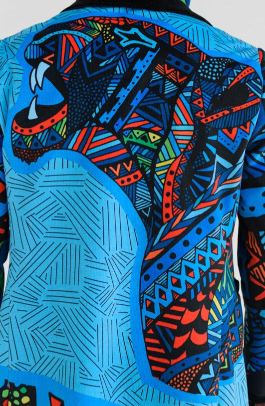 Unique Design High Quality Colorful Coat Panther Design Limited Edition | by AWAKEN ART